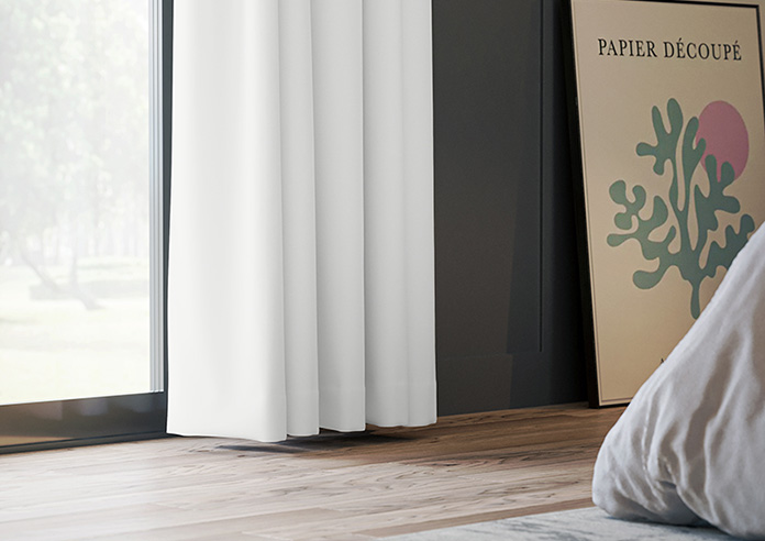 Ascot, Snow White - Made to Measure Curtains - Image 5